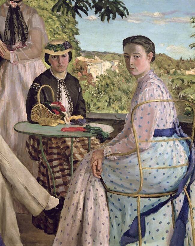Réunion de famille (détail) Frédéric Bazille