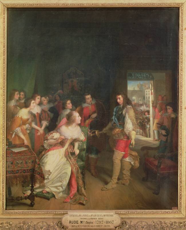 Rencontre entre Louis II de Bourbon et Anne-Marie-Louise d'Orleans Sophie Rude