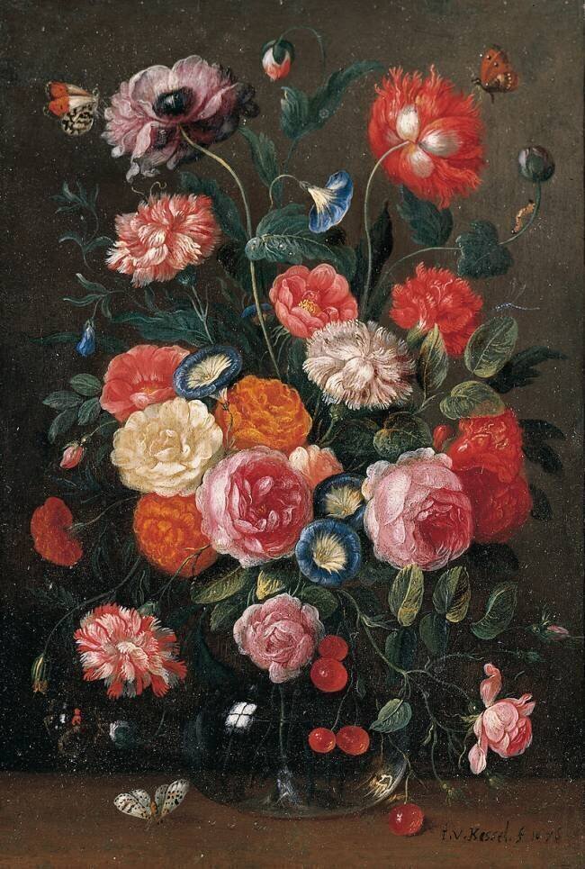 Roses Jan van Kessel