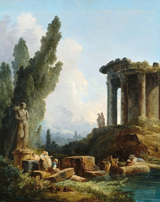Ruines antiques Hubert Robert