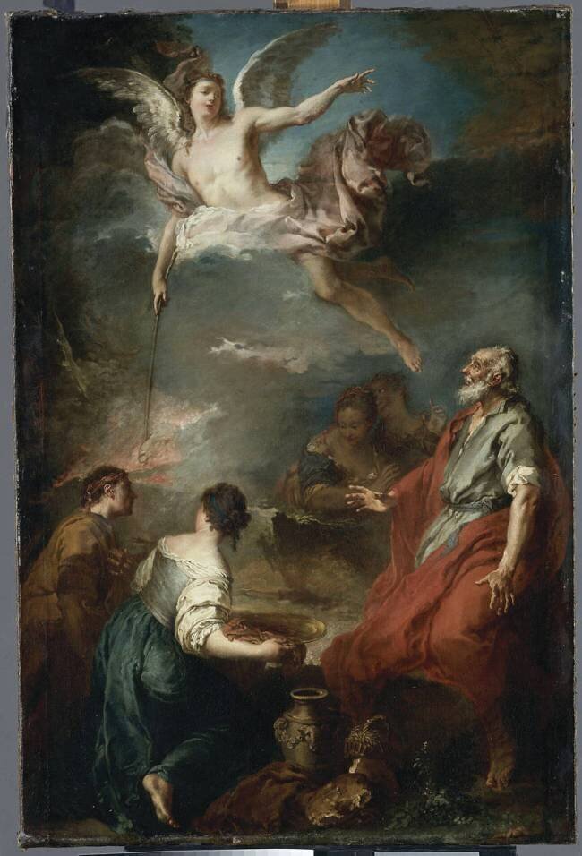 Sacrifice de Gédéon François Boucher