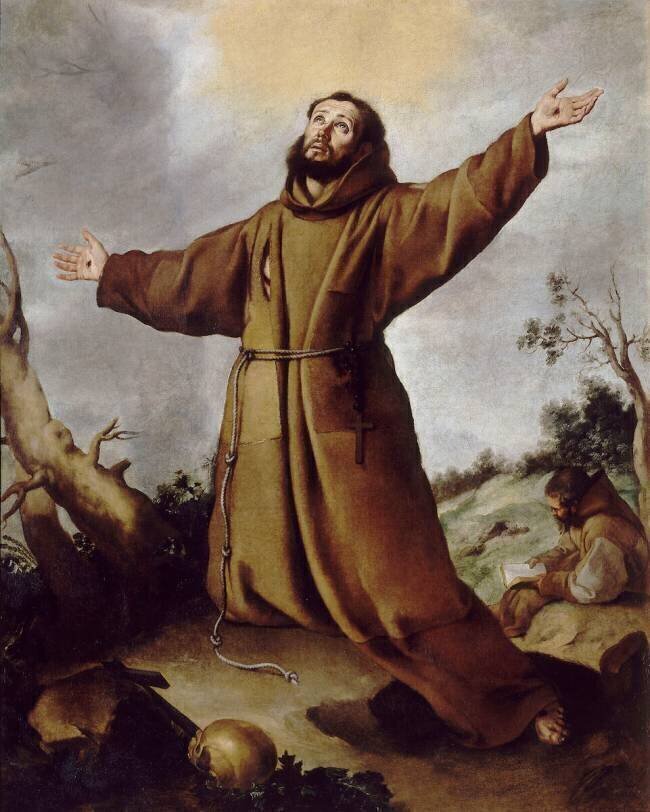 Saint François d'Assise recevant les stigmates Bartolomé Esteban Murillo