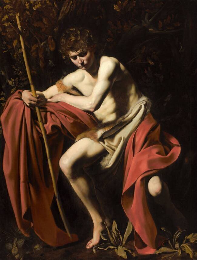 Saint Jean-Baptiste dans le désert Le Caravage