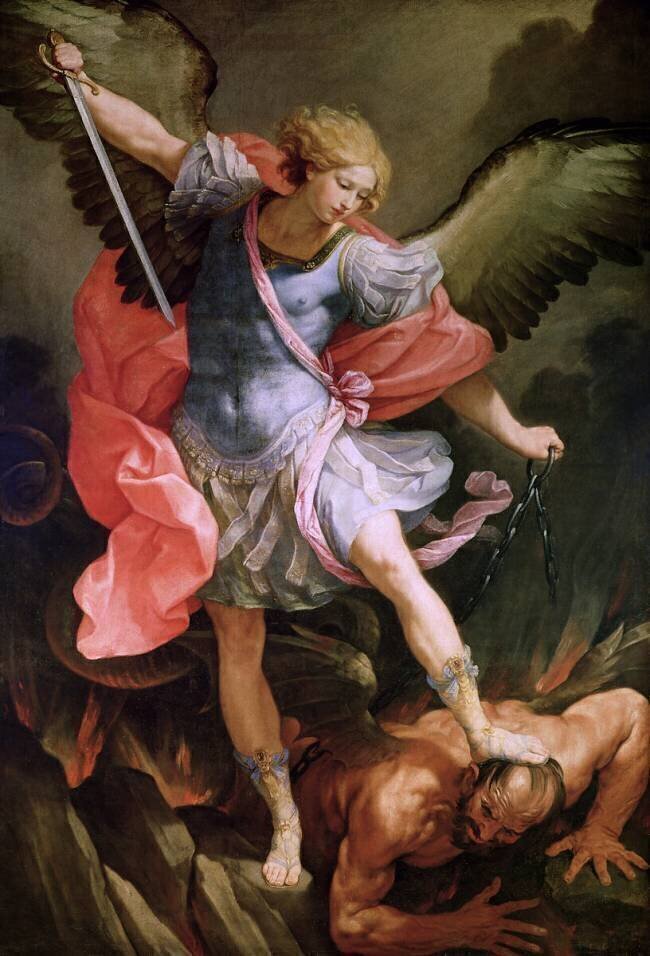 Saint Michel Archange Guido Reni