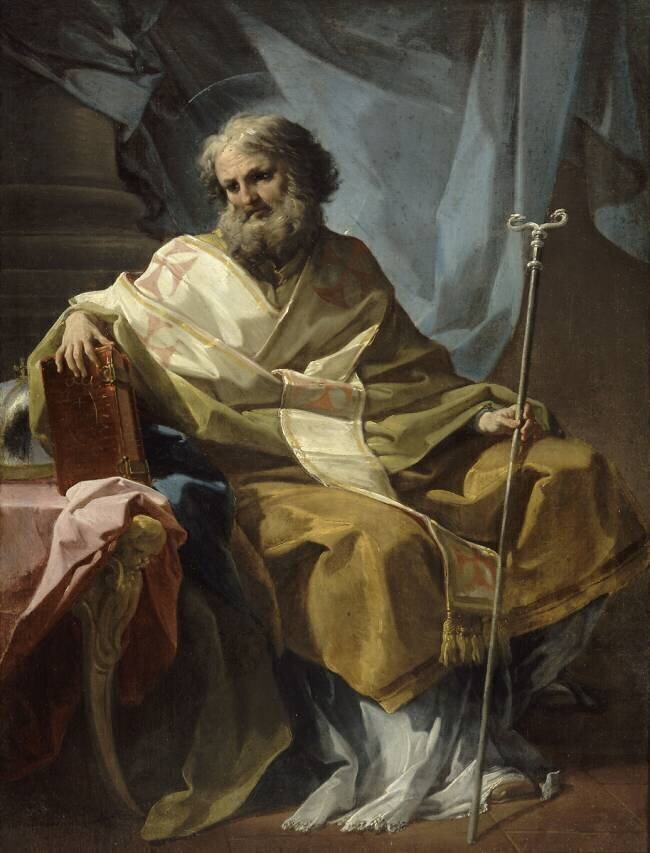 Saint Nicolas de Bari Corrado Giaquinto