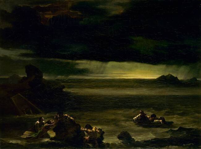Scène de Déluge Théodore Géricault