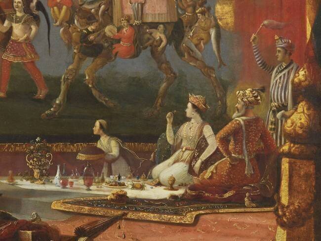 Scène d'inspiration indienne Willem Schellinks