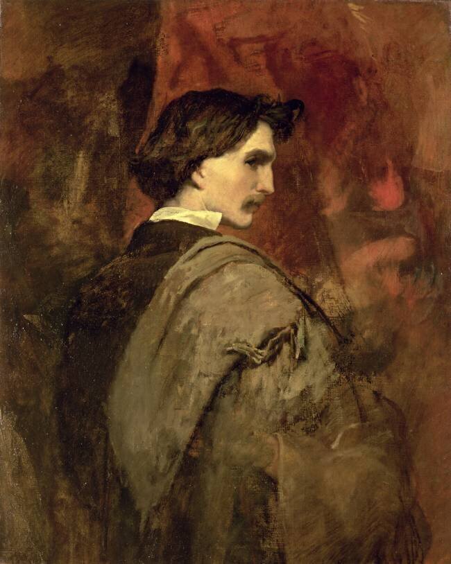 Self Portrait Anselm Feuerbach