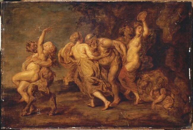 Silène et faunes avec des bacchantes Pierre Paul Rubens