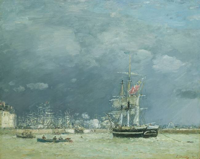 Soirée, Le Havre Eugène Boudin