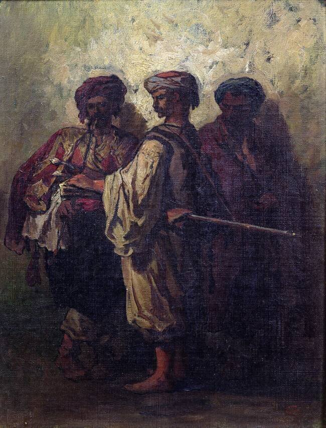 Soldats bulgares Théodore Valerio