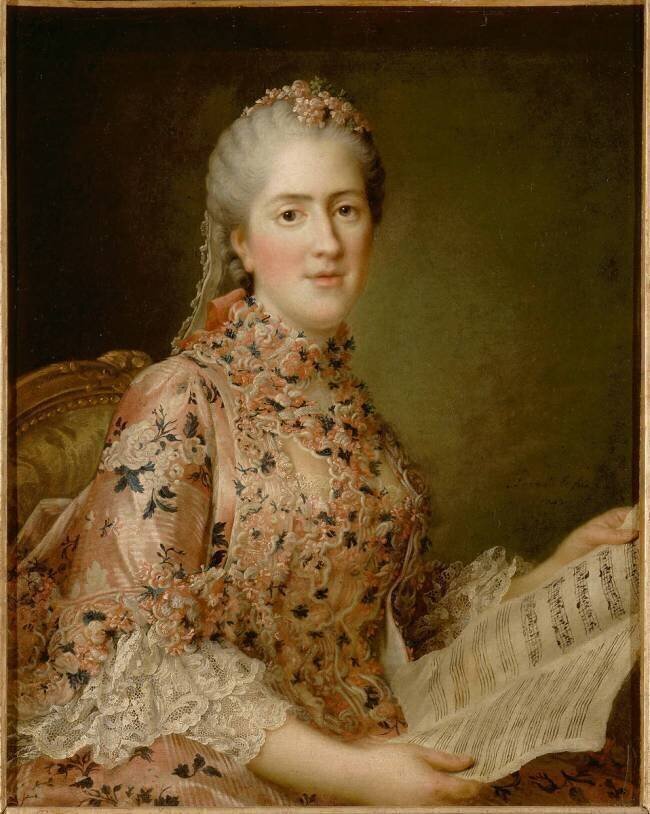 Sophie-Philippine-Elisabeth de France (1734-1782), dite Madame Sophie, fille de Louis XV François-Hubert Drouais