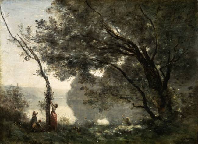 Souvenir de Mortefontaine (Oise) Jean-Baptiste Camille Corot