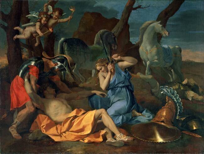 Tancred et Erminia Nicolas Poussin