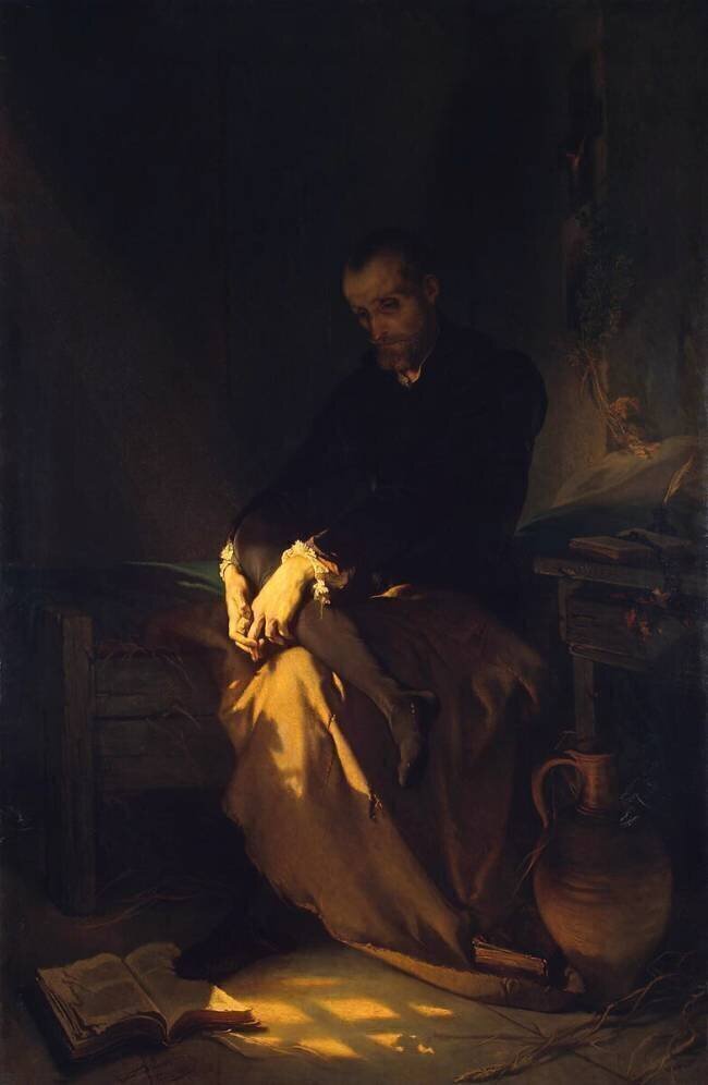 Tasso en prison Louis Gallait