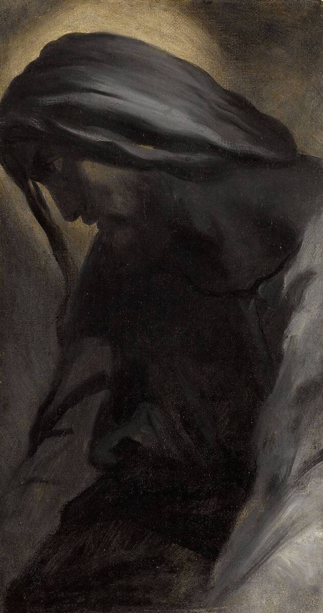 Tête de Christ Théodore Chasseriau