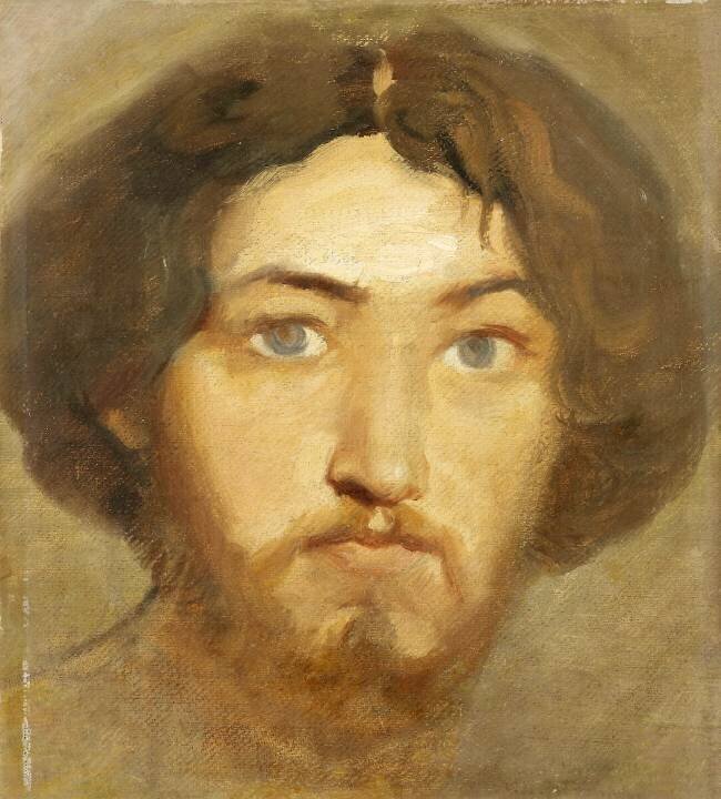Tête d'italien Théodore Chasseriau