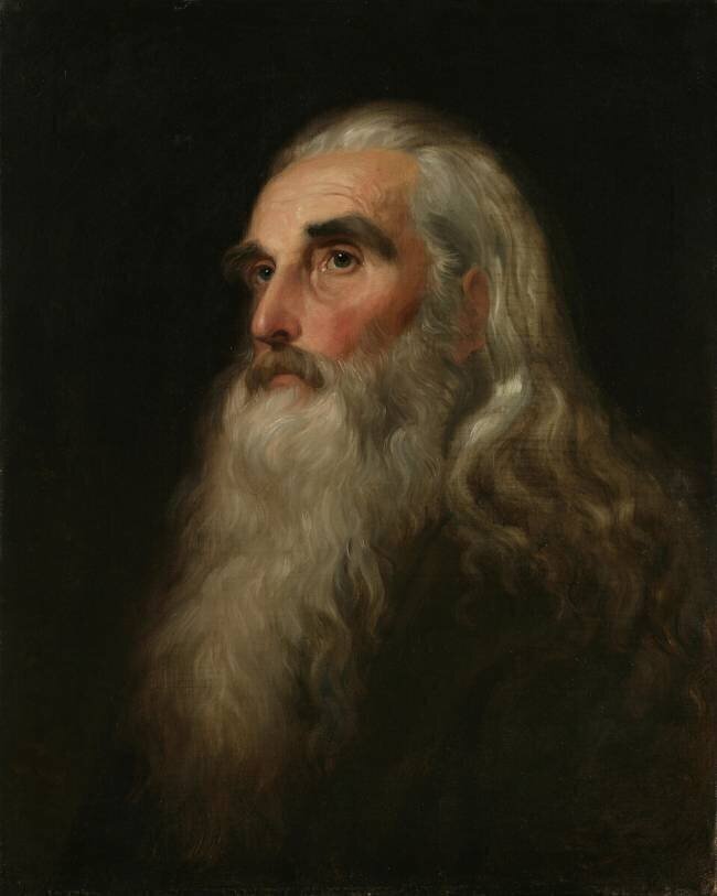 Tête romaine Asher Brown Durand