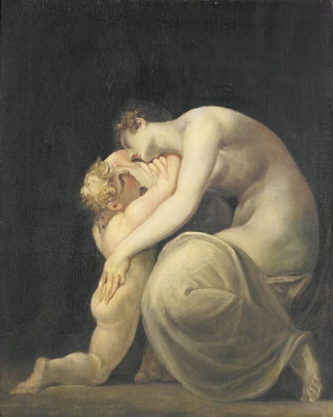 Tekemessa and Eurysakes Johann Heinrich Füssli
