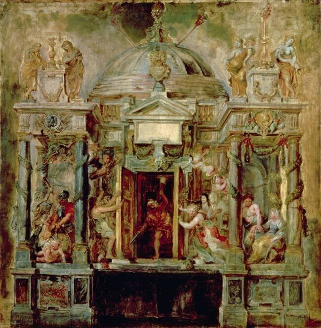 Temple of Janus Pierre Paul Rubens