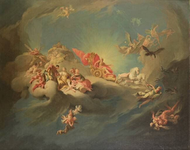 The Apotheosis of the Emperor Charles VI Paul Troger