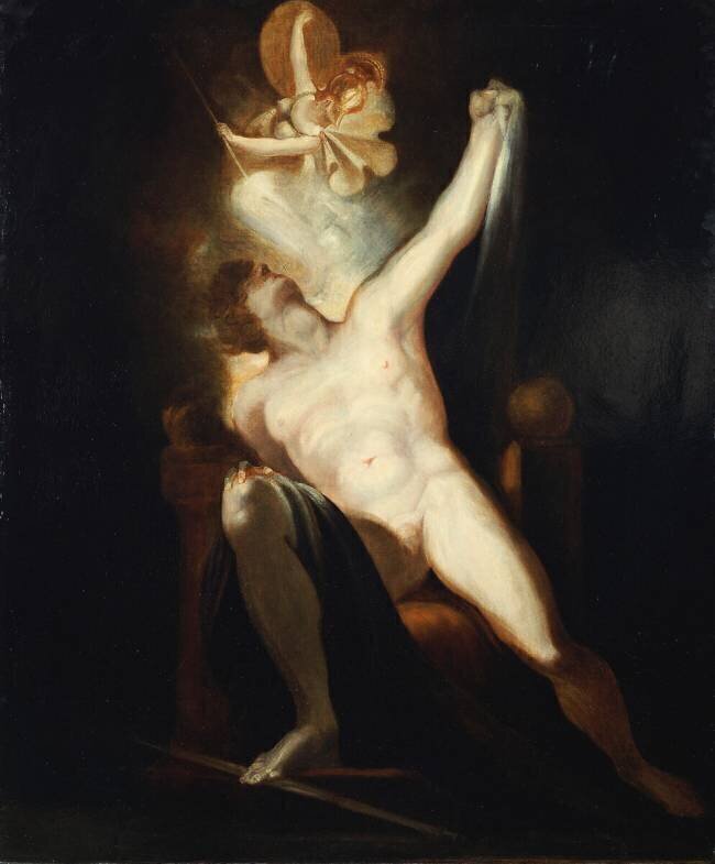 The Birth of Sin Johann Heinrich Füssli