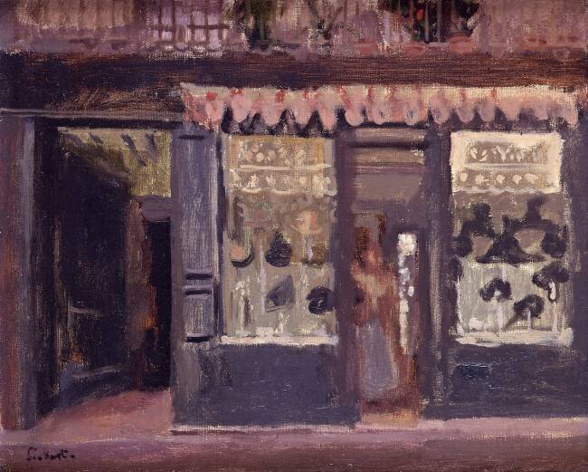 The Hat Shop Walter Richard Sickert