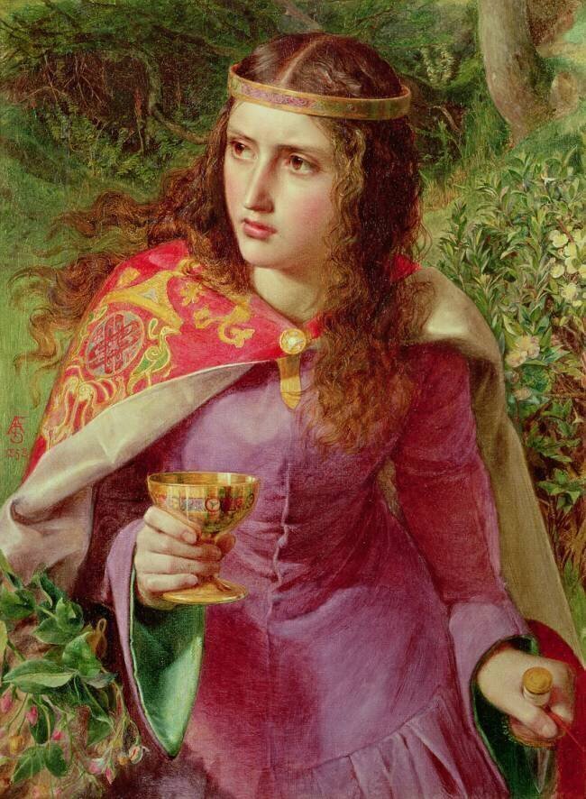 The King's Daughter Frederick Sandys