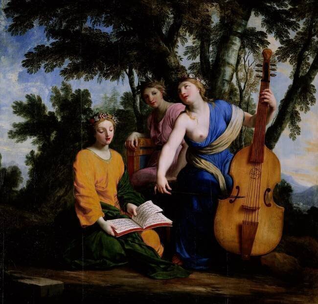 The Muses Melpomene Eustache Le Sueur