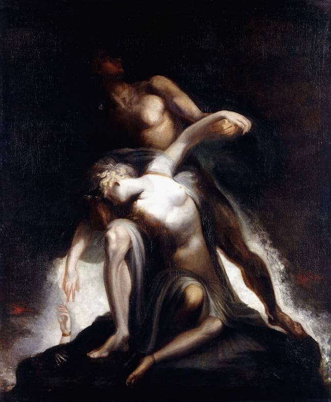 The Vision of the Deluge Johann Heinrich Füssli