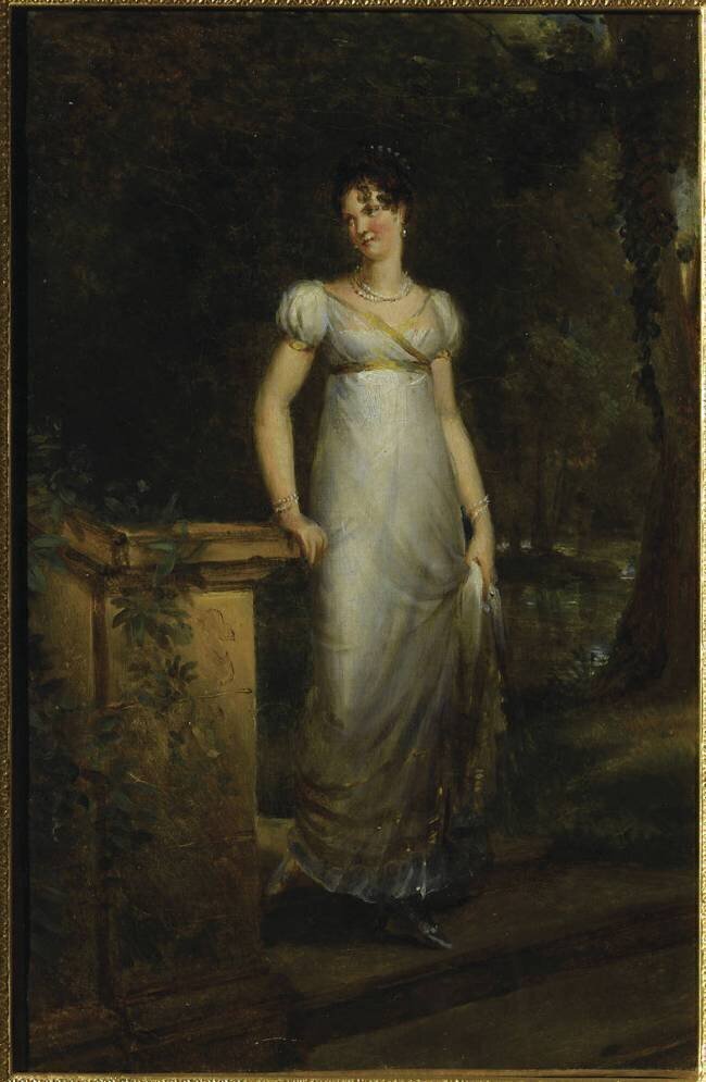 Thérèse-Mathilde-Amélie, duchesse de Mecklembourg-Strelitz, princesse de Tour et Taxis (1774-1839) François Gérard