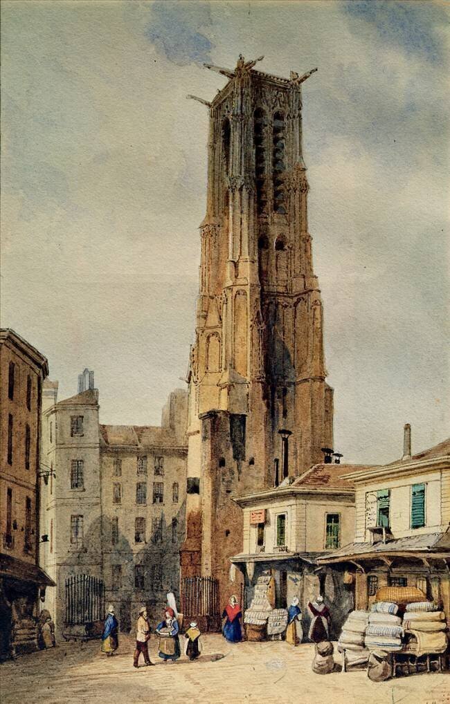 Tour Saint-Jacques François Etienne Villeret