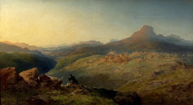 Ville et vallée de Ffestiniog Edmund John Niemann