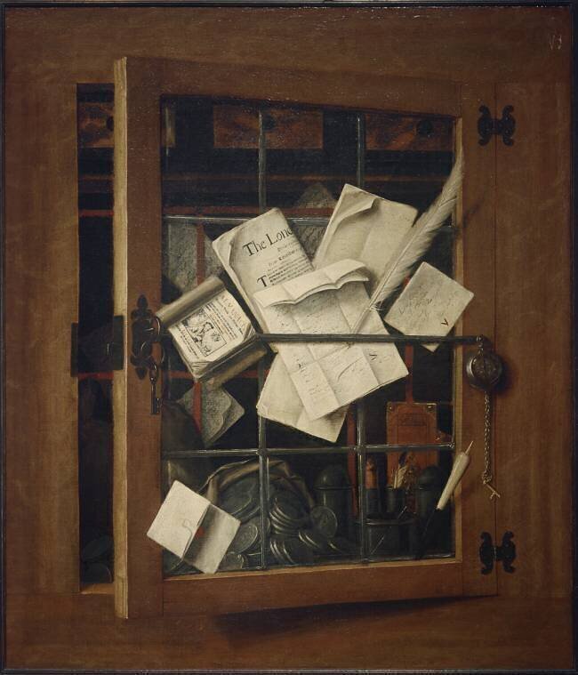 Trompe l’Oeil Cornelis Norbertus Gysbrechts
