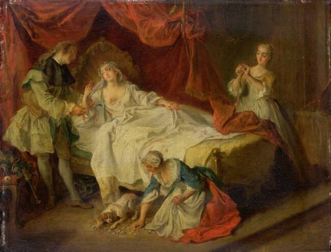 Un Conte de La Fontaine Nicolas Lancret