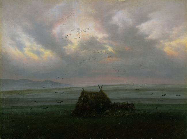 Un nuage de brume Caspar David Friedrich