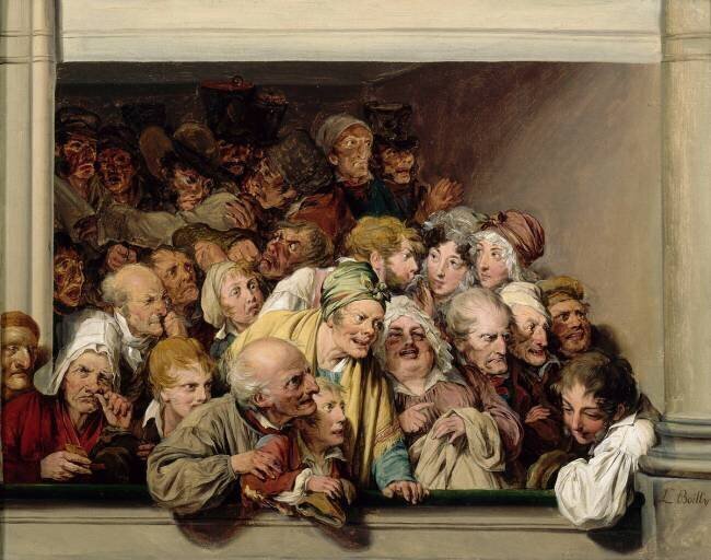 Une loge, un jour de spectacle gratuit Louis-Léopold Boilly