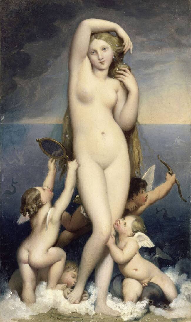 Vénus anadyomène Jean-Auguste-Dominique Ingres