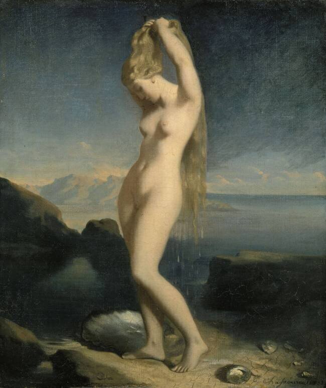 Vénus Anadyomène dite Vénus marine Théodore Chasseriau