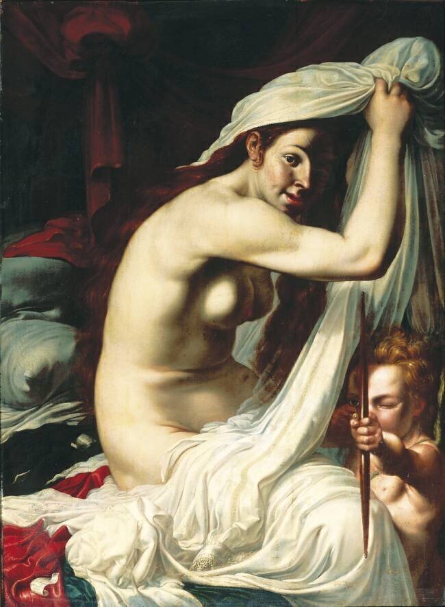 Vénus et Cupidon Werner van den Valckert