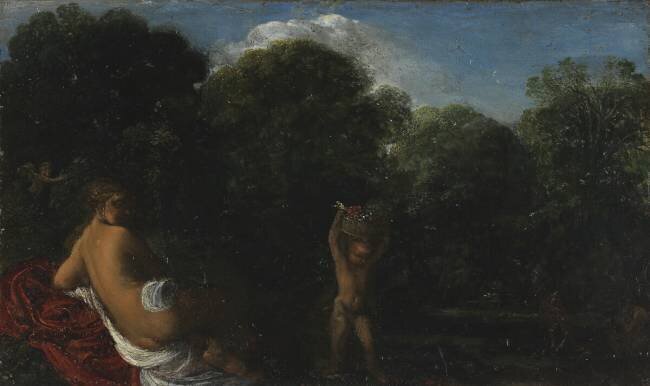 Vénus et Cupidon Adam Elsheimer