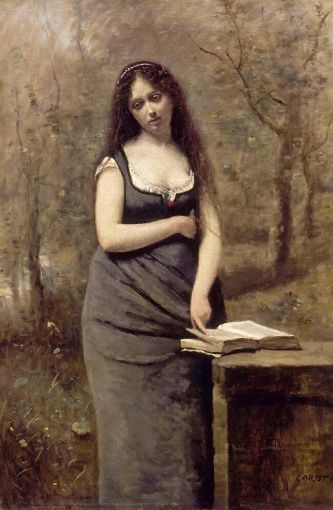 Velléda Jean-Baptiste Camille Corot