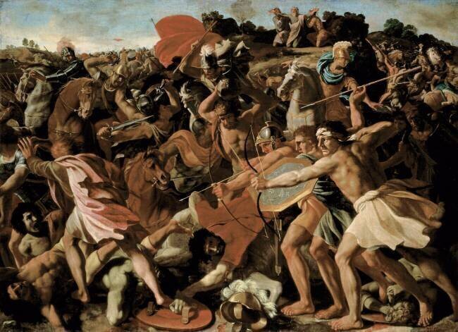 Victoire de Josué sur les Amalécites Nicolas Poussin