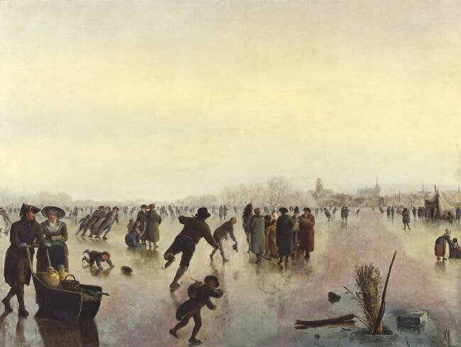 Vue de Dordrecht Andries Vermeulen
