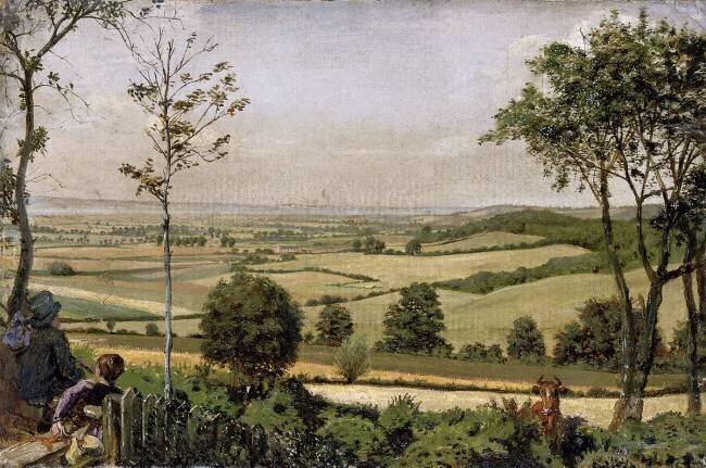 Vue de Shorn Ridgway, Kent Ford Madox Brown