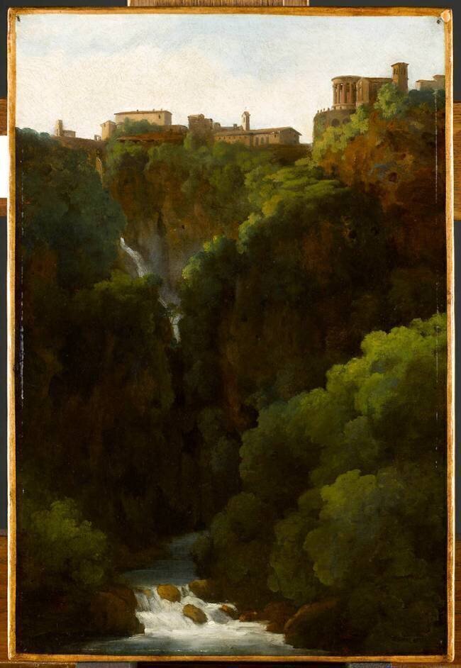 Vue de Tivoli Pierre Henri de Valenciennes