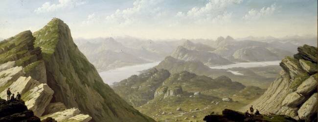 Vue du Sud-Ouest depuis Ben Lomond John Knox