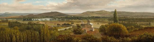 Vue panoramique de l'Île-de-France Théodore Rousseau