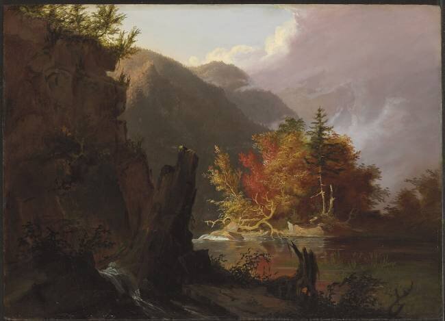 Vue sur Kaaterskill Clove Thomas Cole
