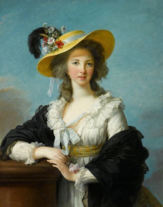 Yolande-Gabrielle-Martine de Polastron, duchesse de Polignac (1749-1793) Elisabeth Vigée Le Brun